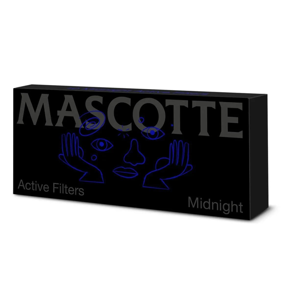 Mascotte Midnight Filtros Slim com Carvão Ativado