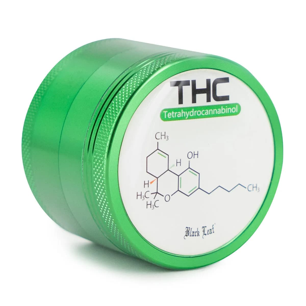 Moedor de Metal Black Leaf THC