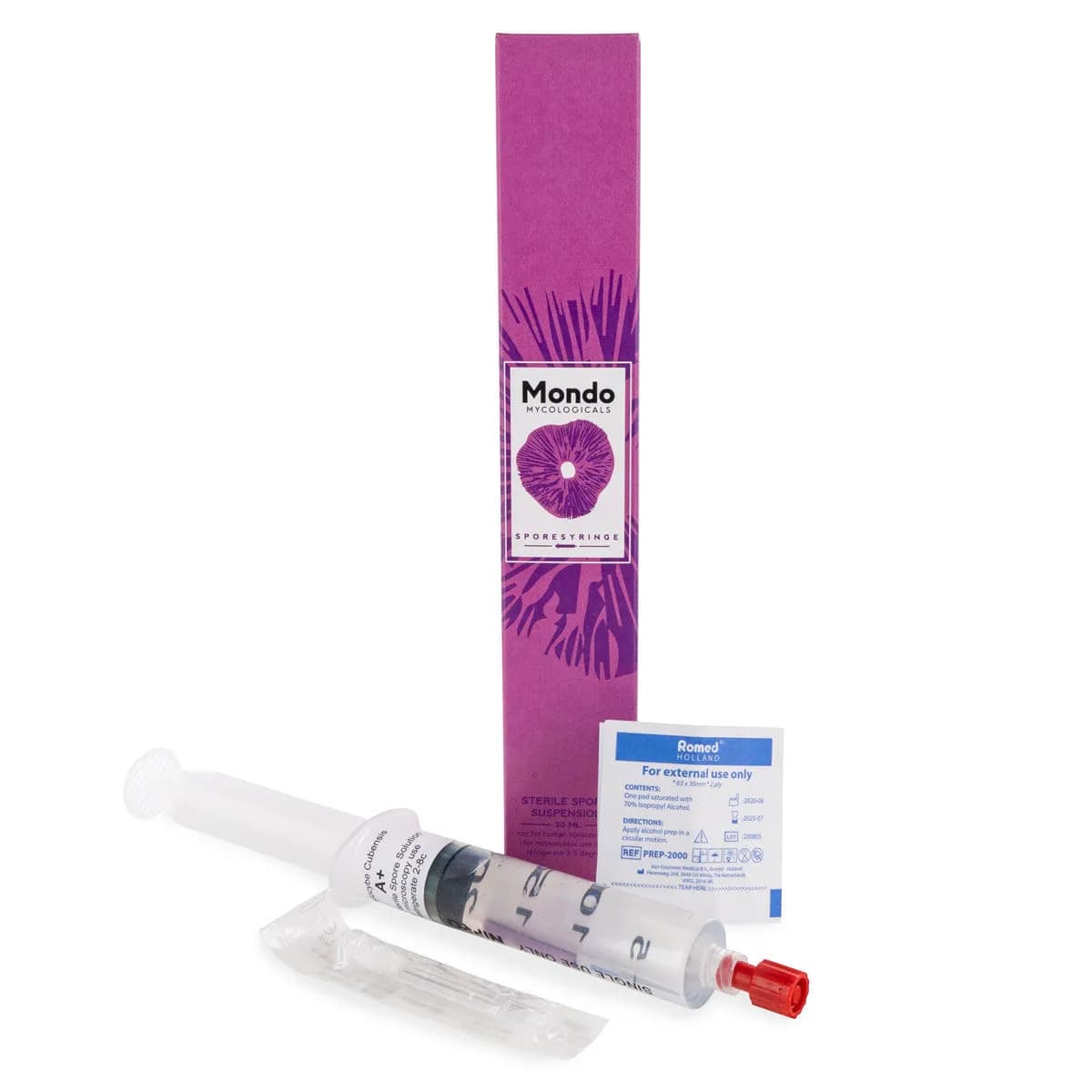 Mondo Seringa de Esporos Psilocybe Cubensis A+