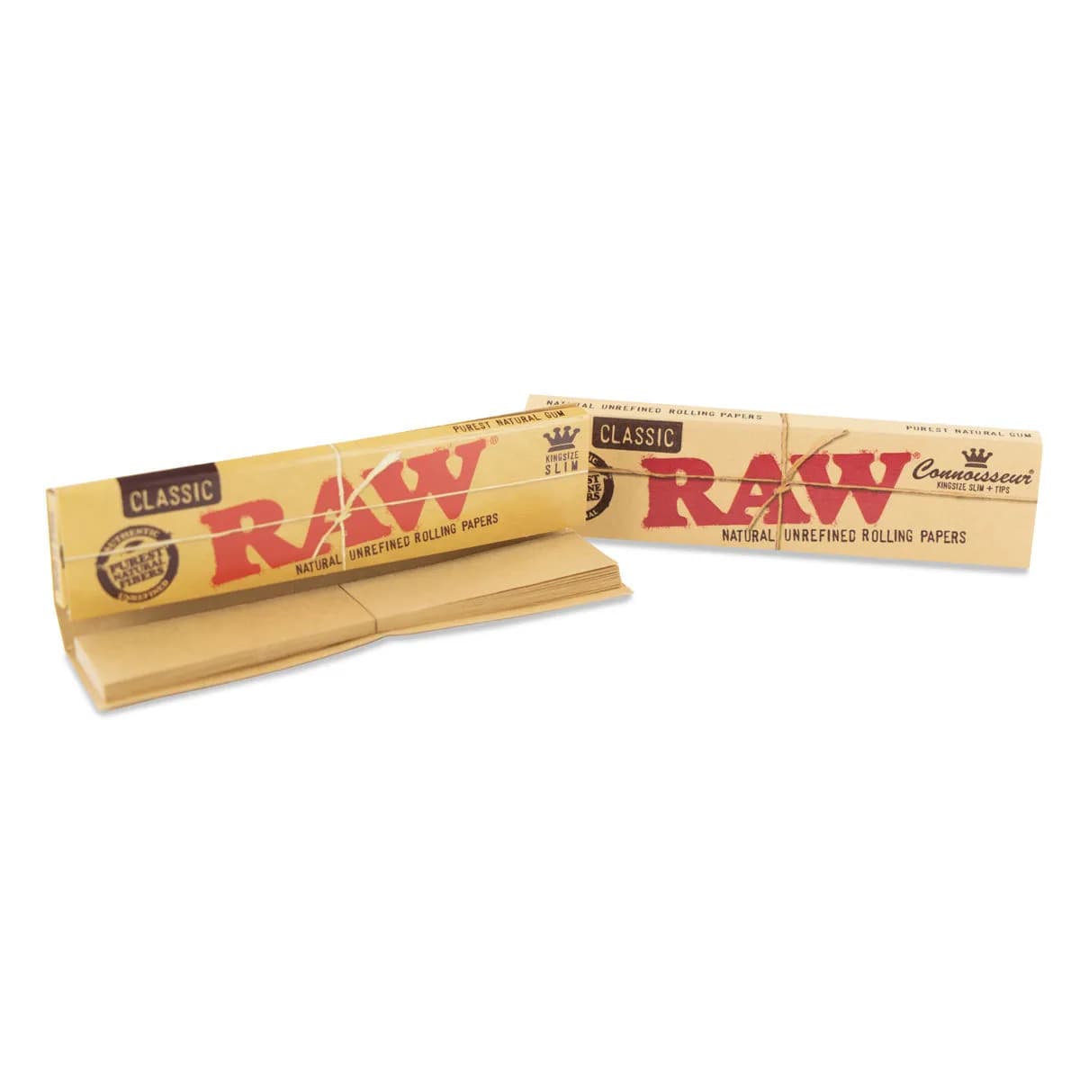 Mortalhas RAW Connoisseur King Size + Filtros