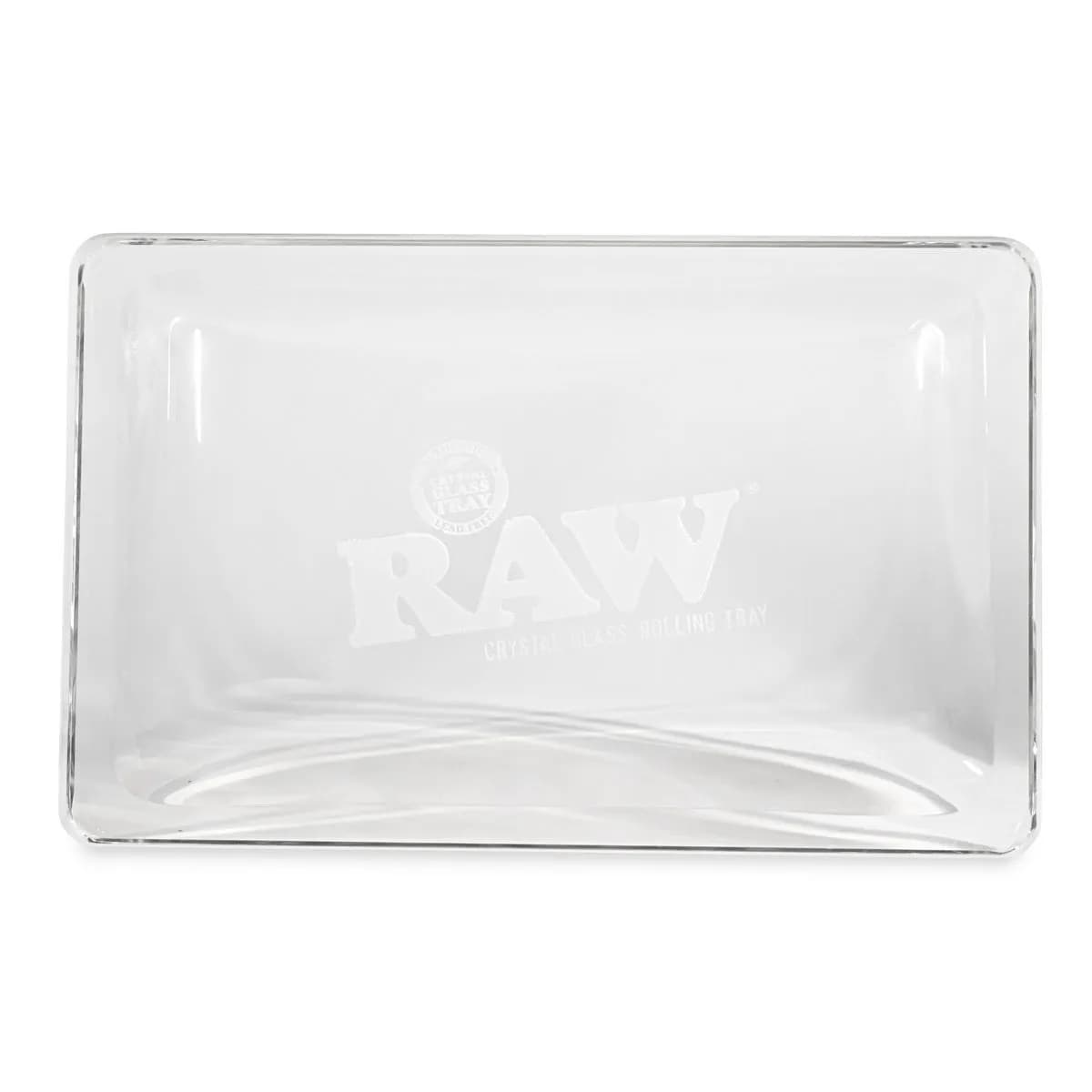 Tabuleiro para enrolar em vidro de cristal RAW