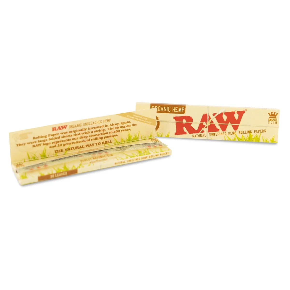 Mortalhas de Cânhamo RAW King Size Slim