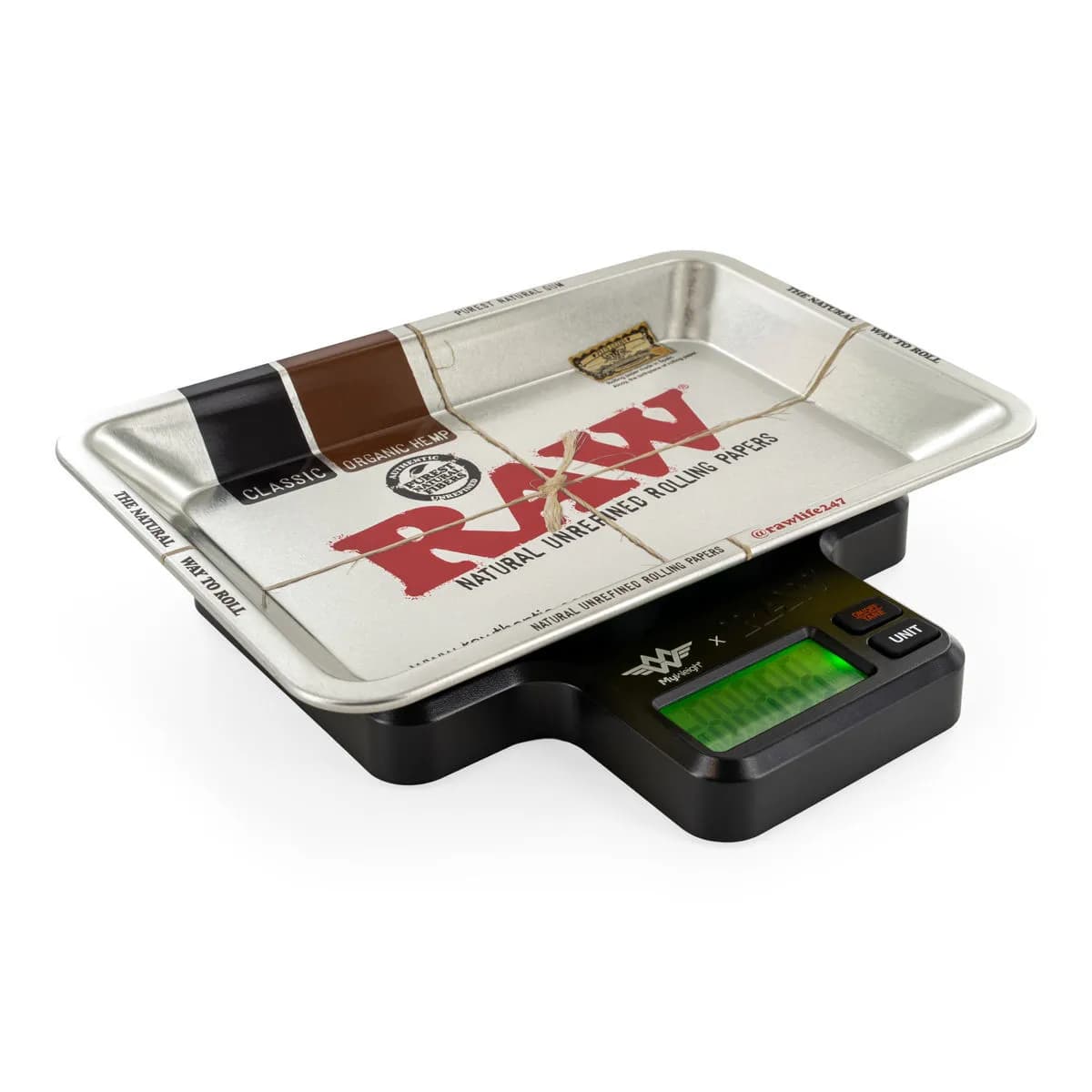 Balança com Tabuleiro RAW x MY WEIGH | 1000 × 0,01g