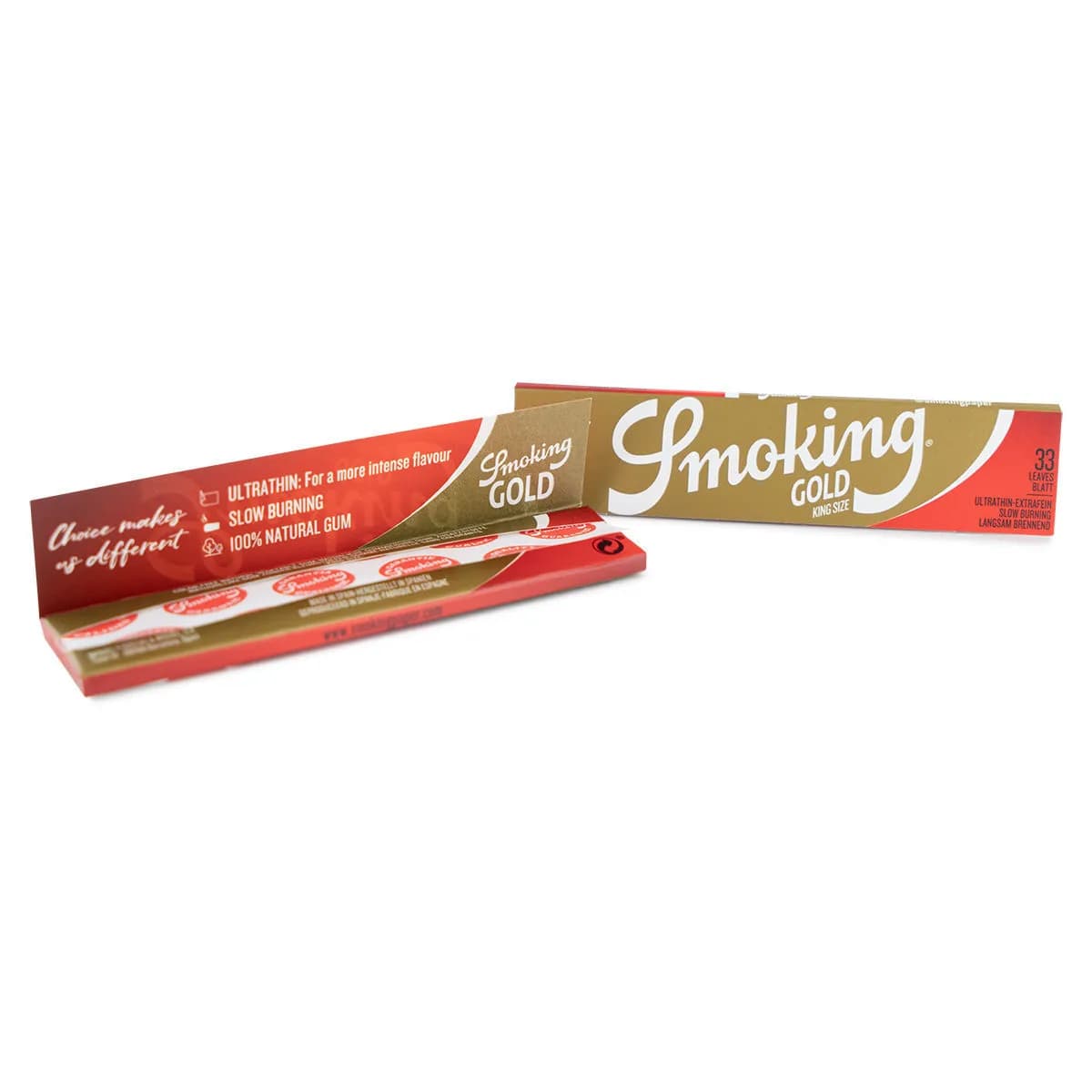 Mortalhas Smoking Gold King Size Slim