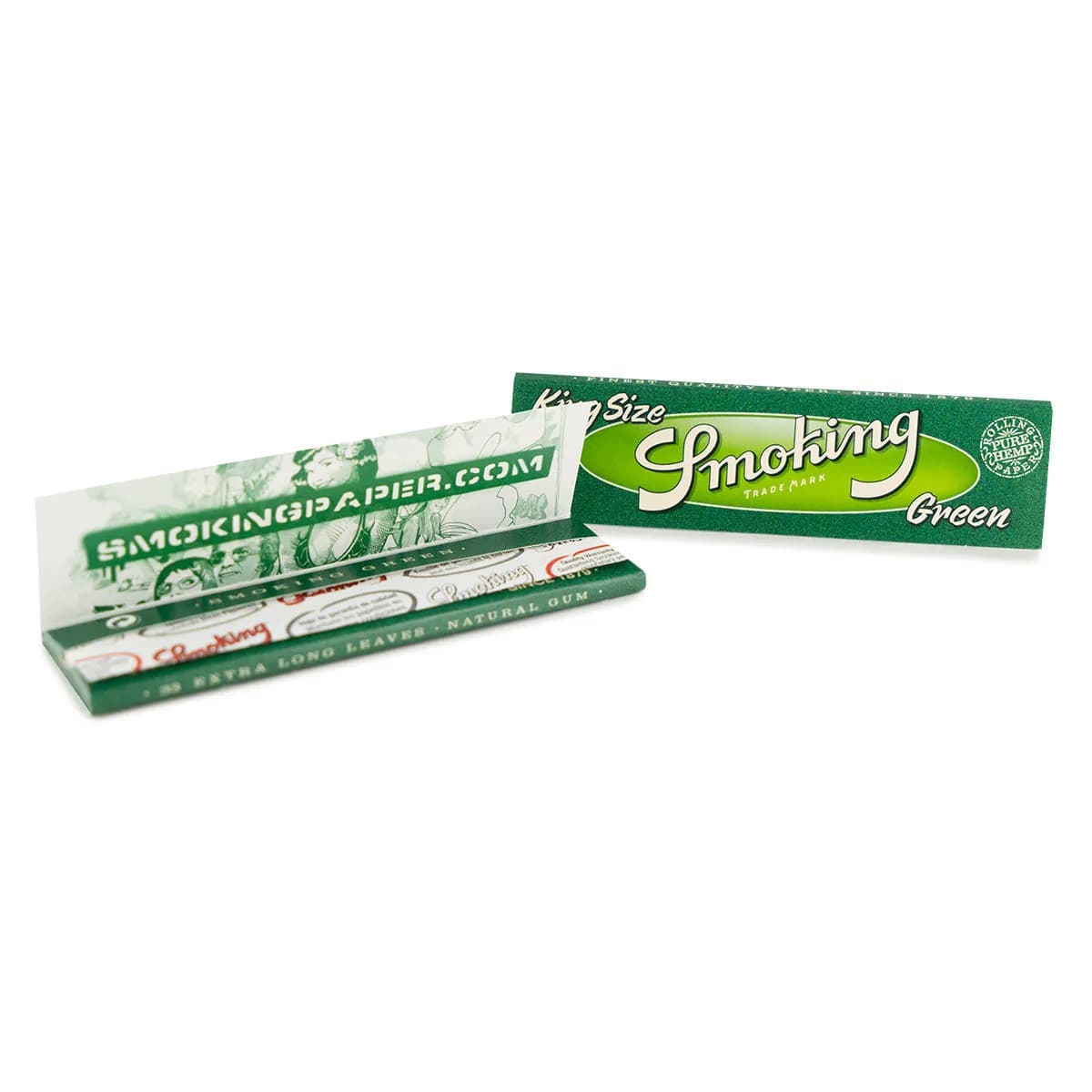 Smoking Green Mortalhas King Size