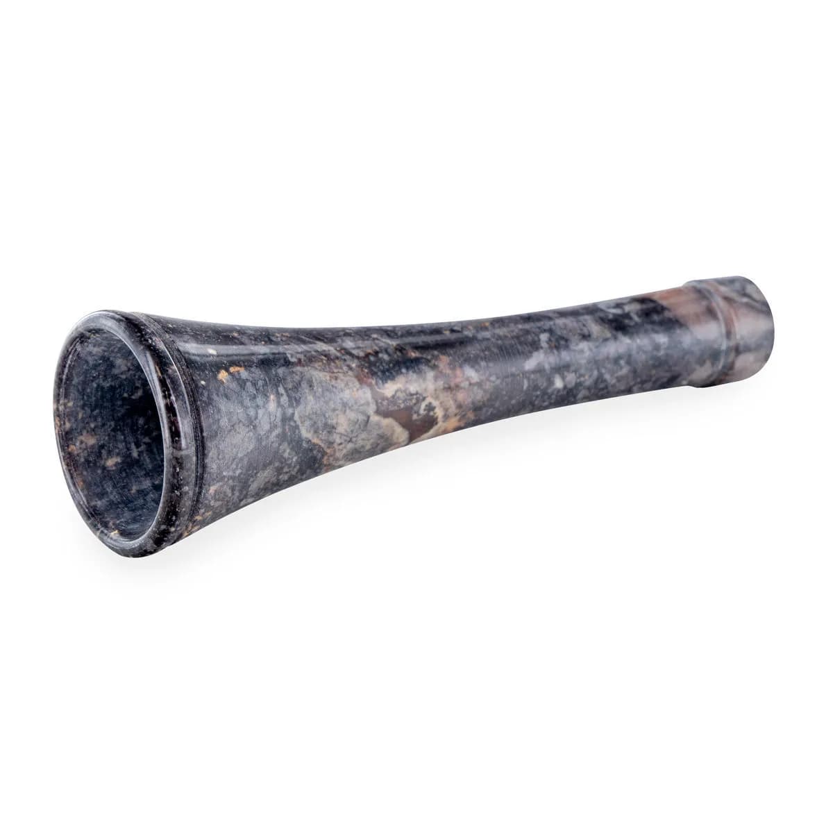 Chillum de pedra-sabão liso pequeno