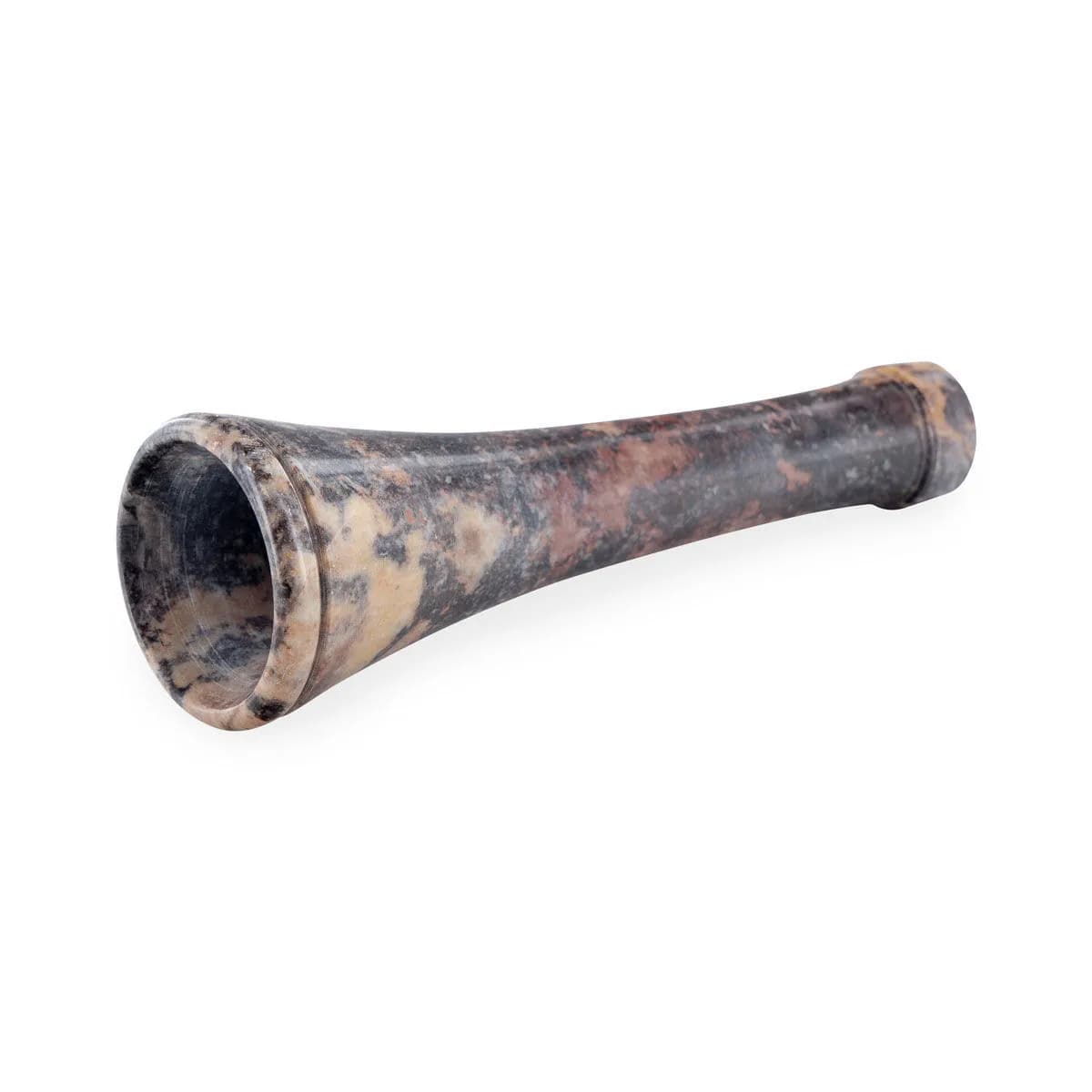 Chillum de pedra-sabão liso pequeno
