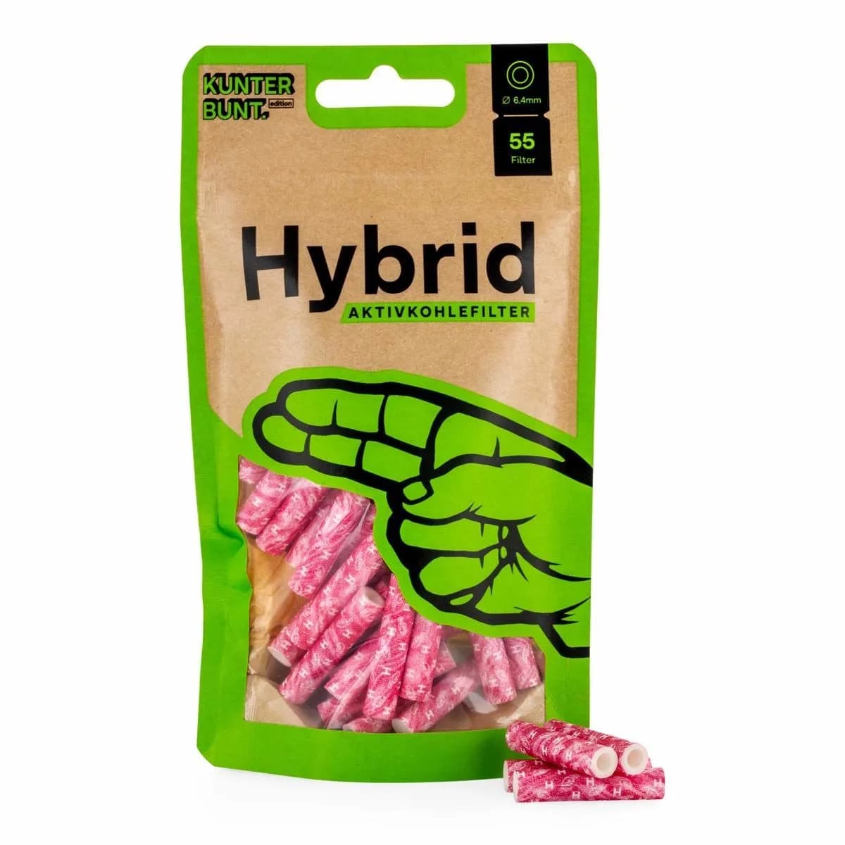 Filtros Supreme Coloridos Hybrid - 55 unidades por saco
