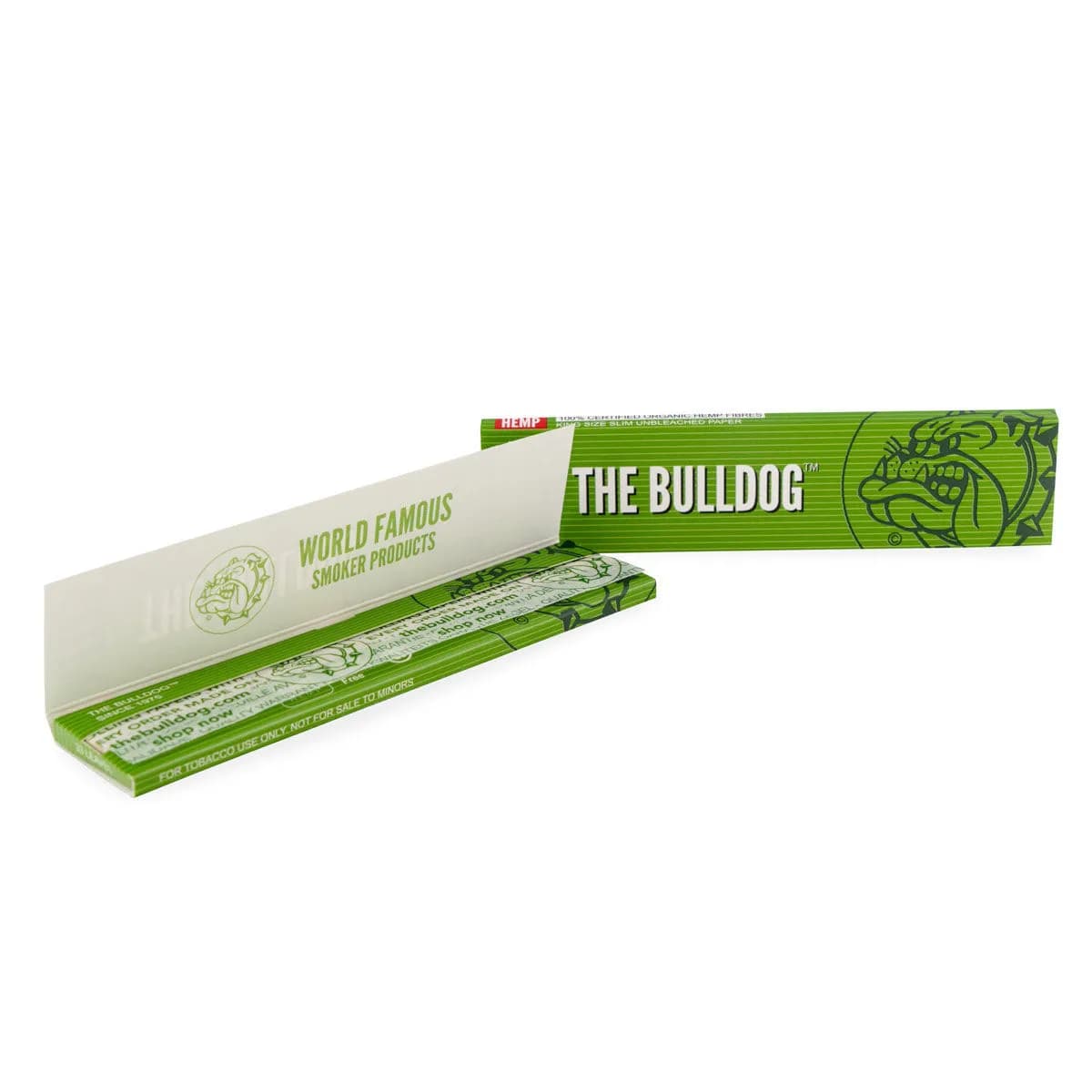 Mortalhas de Cânhamo The Bulldog Hemp Green