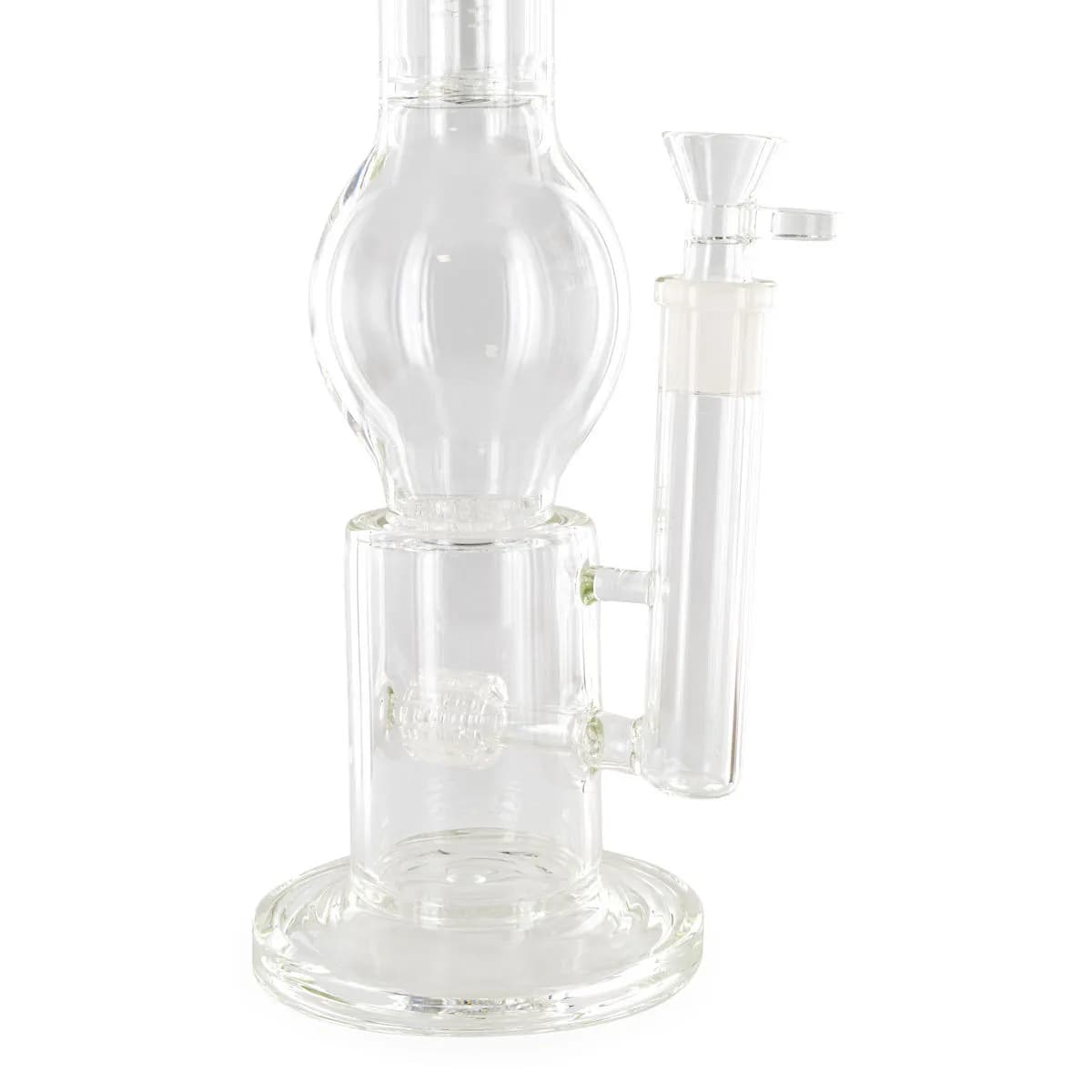 Bong de Vidro Black Leaf com Triplo Percolador