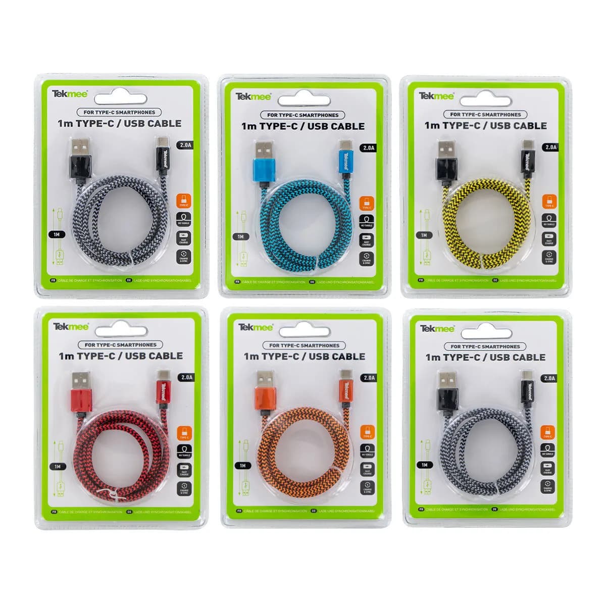 Cabo USB (Micro e C) 1m
