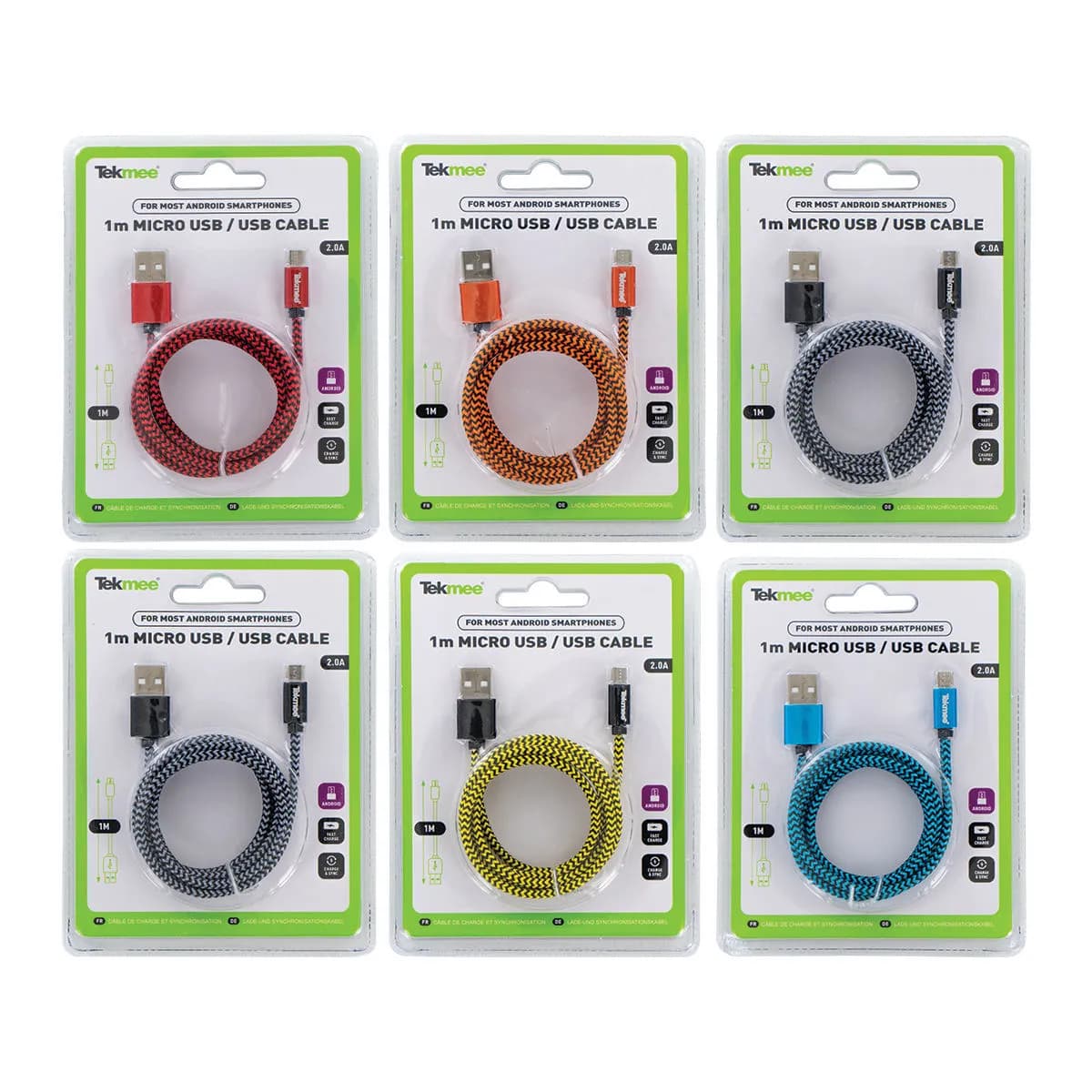 Cabo USB (Micro e C) 1m