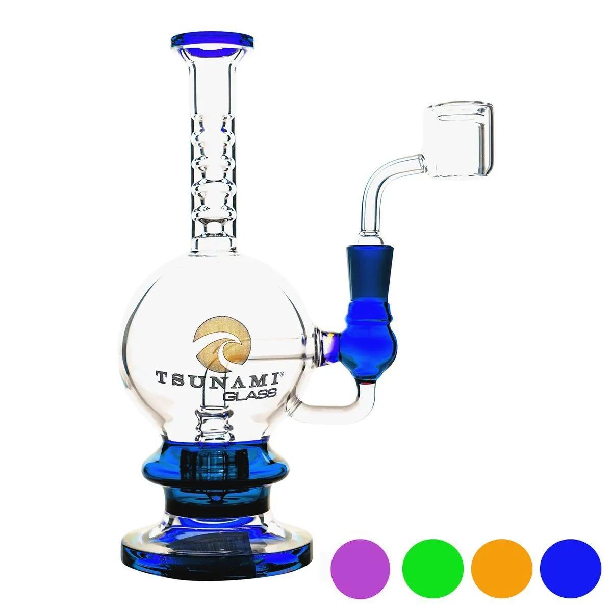 Bong Dab Shower Head 8" (Tsunami Glass)