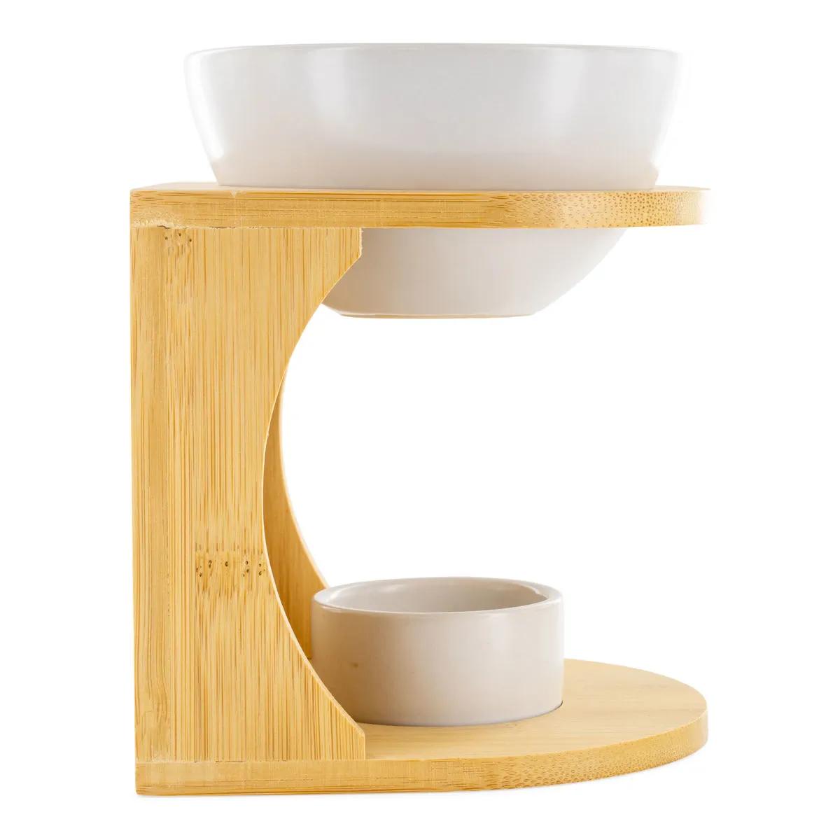Difusor de Óleo Essencial com Suporte de Bambu