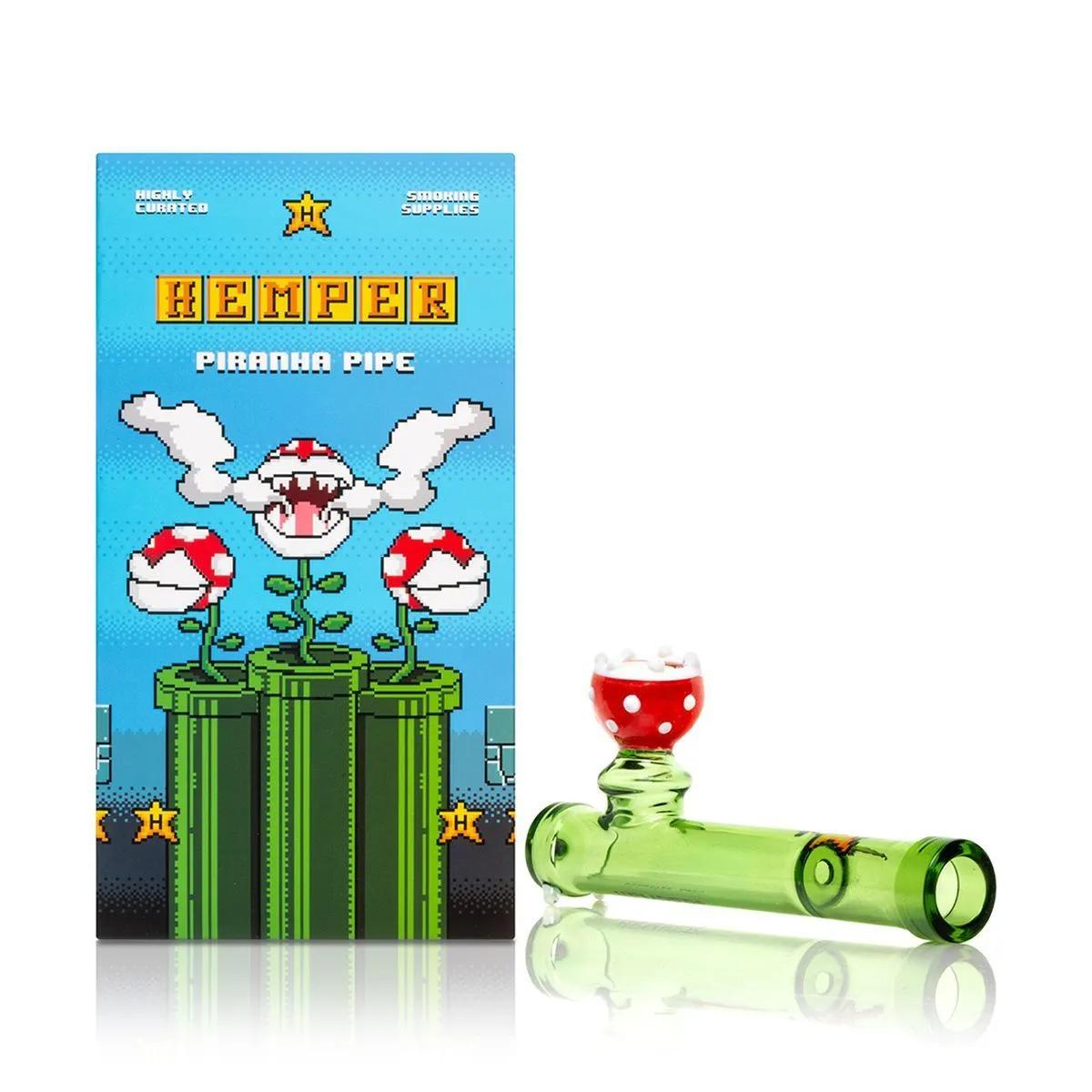 Cachimbo de Mão Piranha Flor Gaming