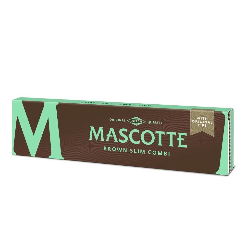 Mortalhas Mascotte Brown Slim Size + Filtros Destacáveis