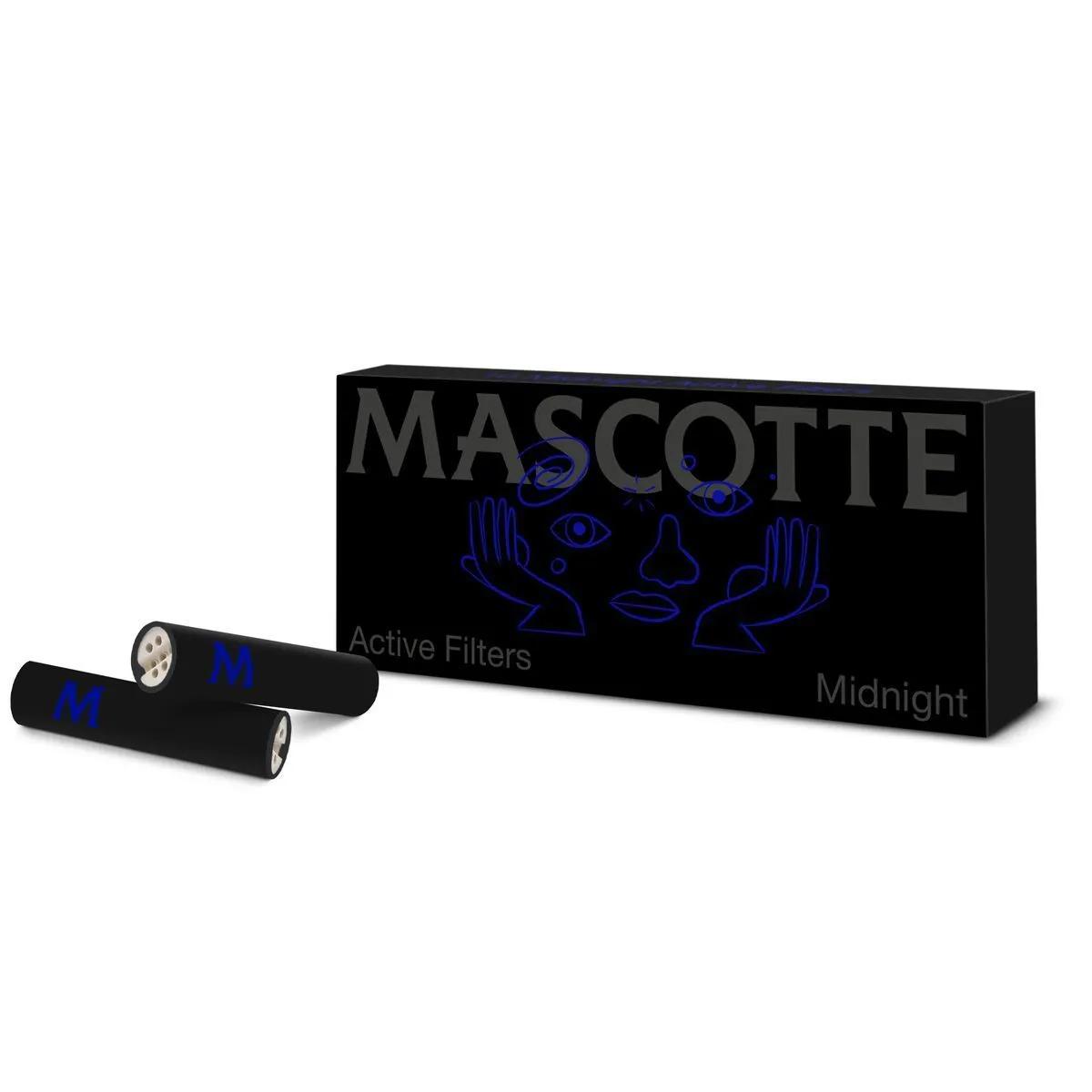 Mascotte Midnight Filtros Slim com Carvão Ativado