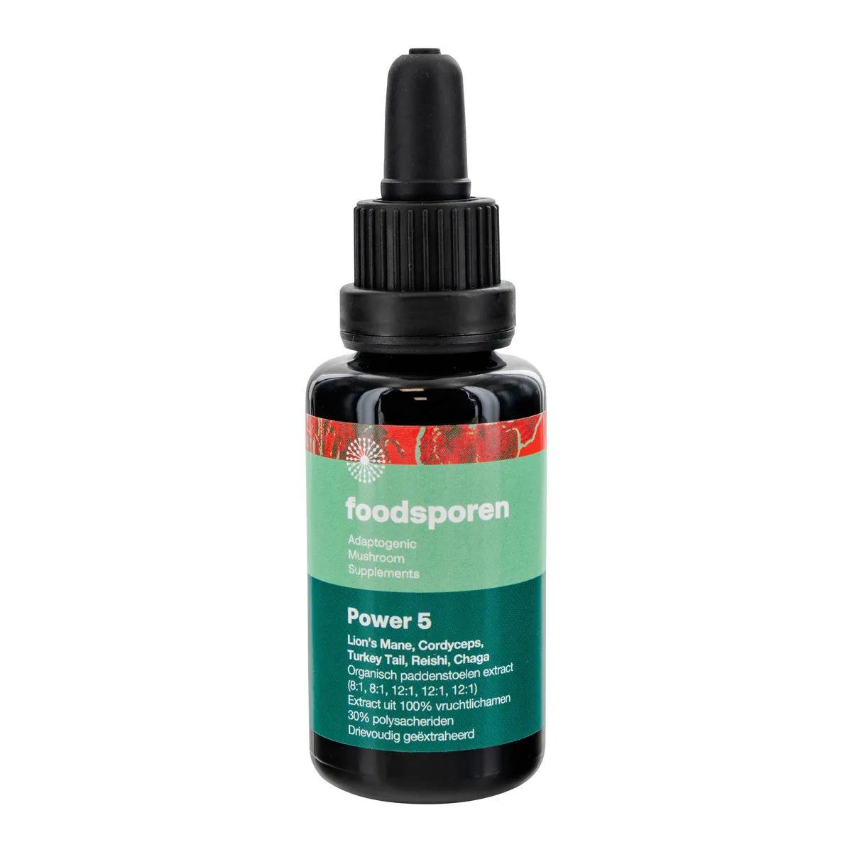 Tintura Power 5 Mushroom Foodsporen