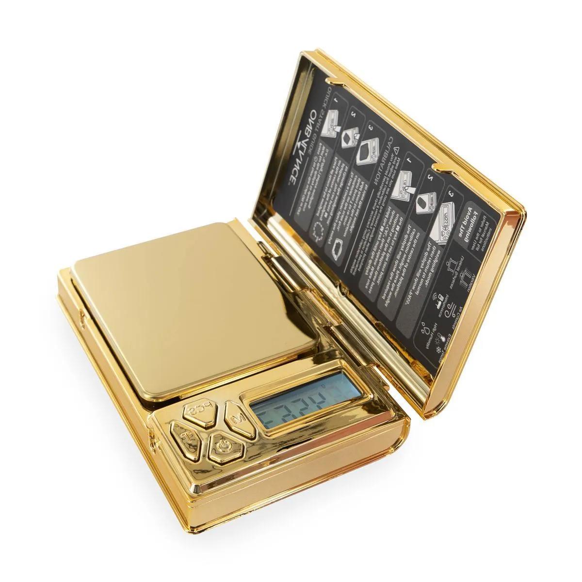 Balança Mini Shine Chrome Gold - 100 × 0,01g