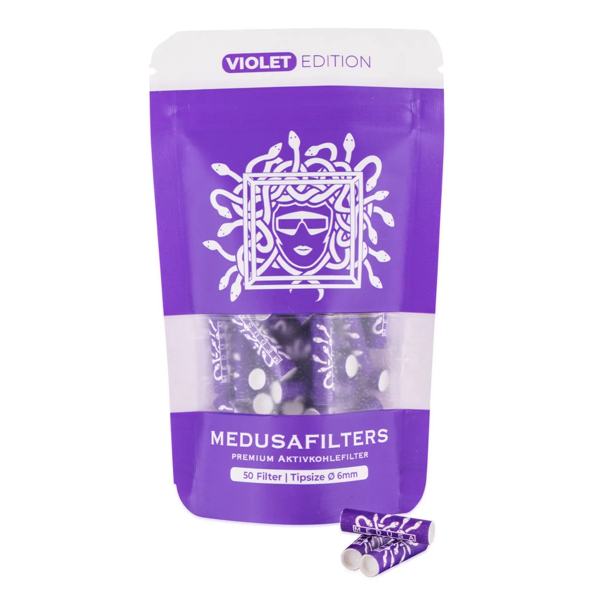 Filtros de Carvão Ativado Violeta (Medusafilters)