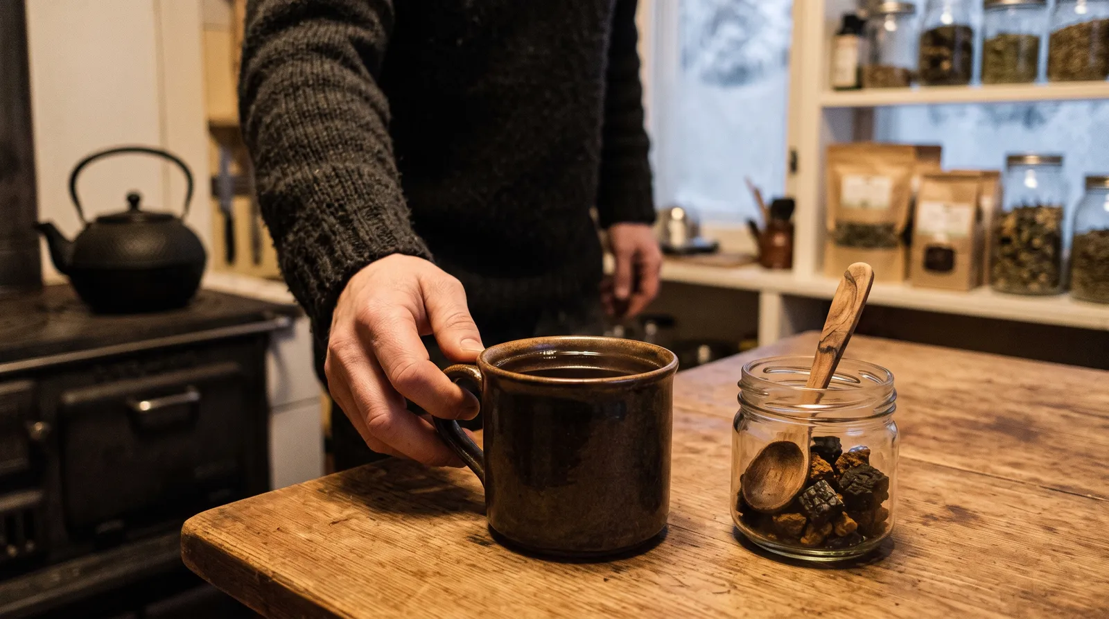AZARIUS · 4. Chaga — o cogumelo funcional dos antioxidantes