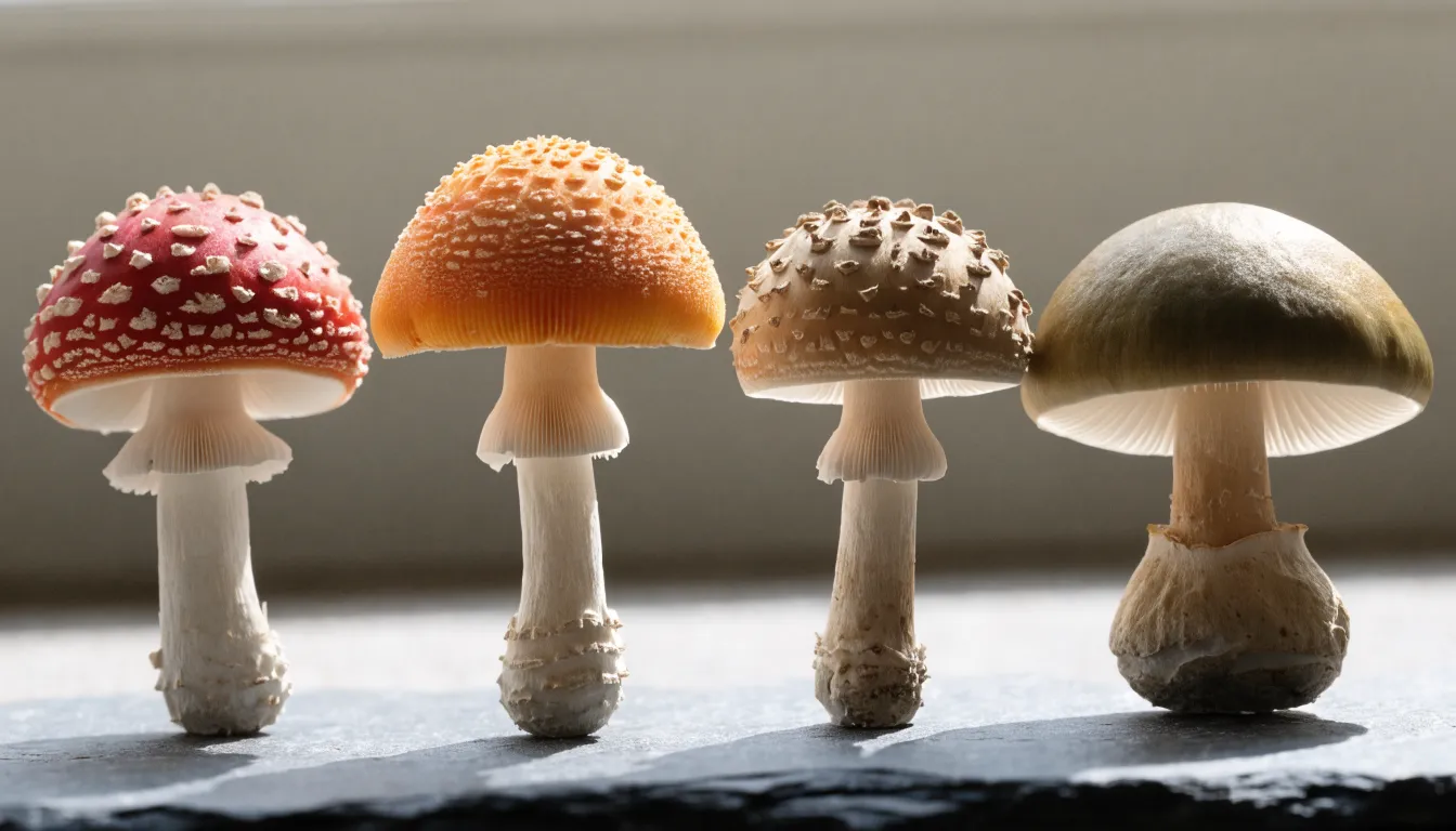 Identificar a Amanita muscaria e as sósias mortais que crescem na mesma floresta
