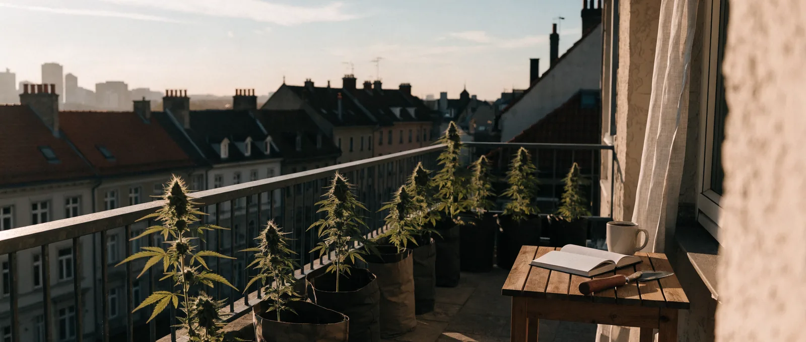 8 Melhores Variedades de Cannabis para Varanda