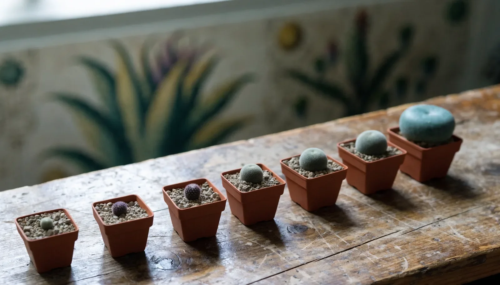 A que velocidade cresce o peyote?