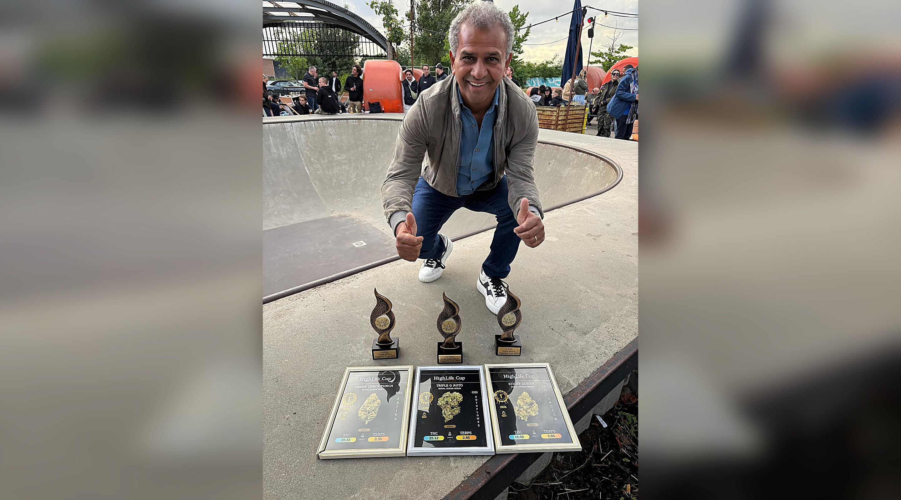 AZARIUS · Royal Queen Seeds conquista três troféus na HighLife Cup 2026