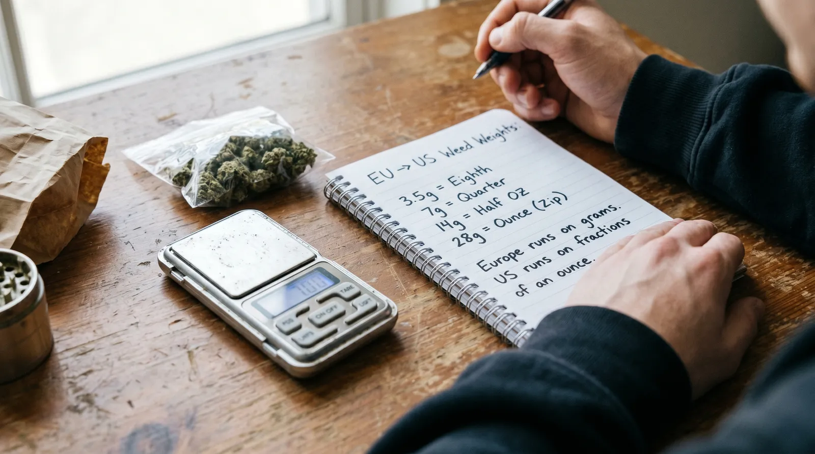 AZARIUS · O resumo final sobre pesos de cannabis