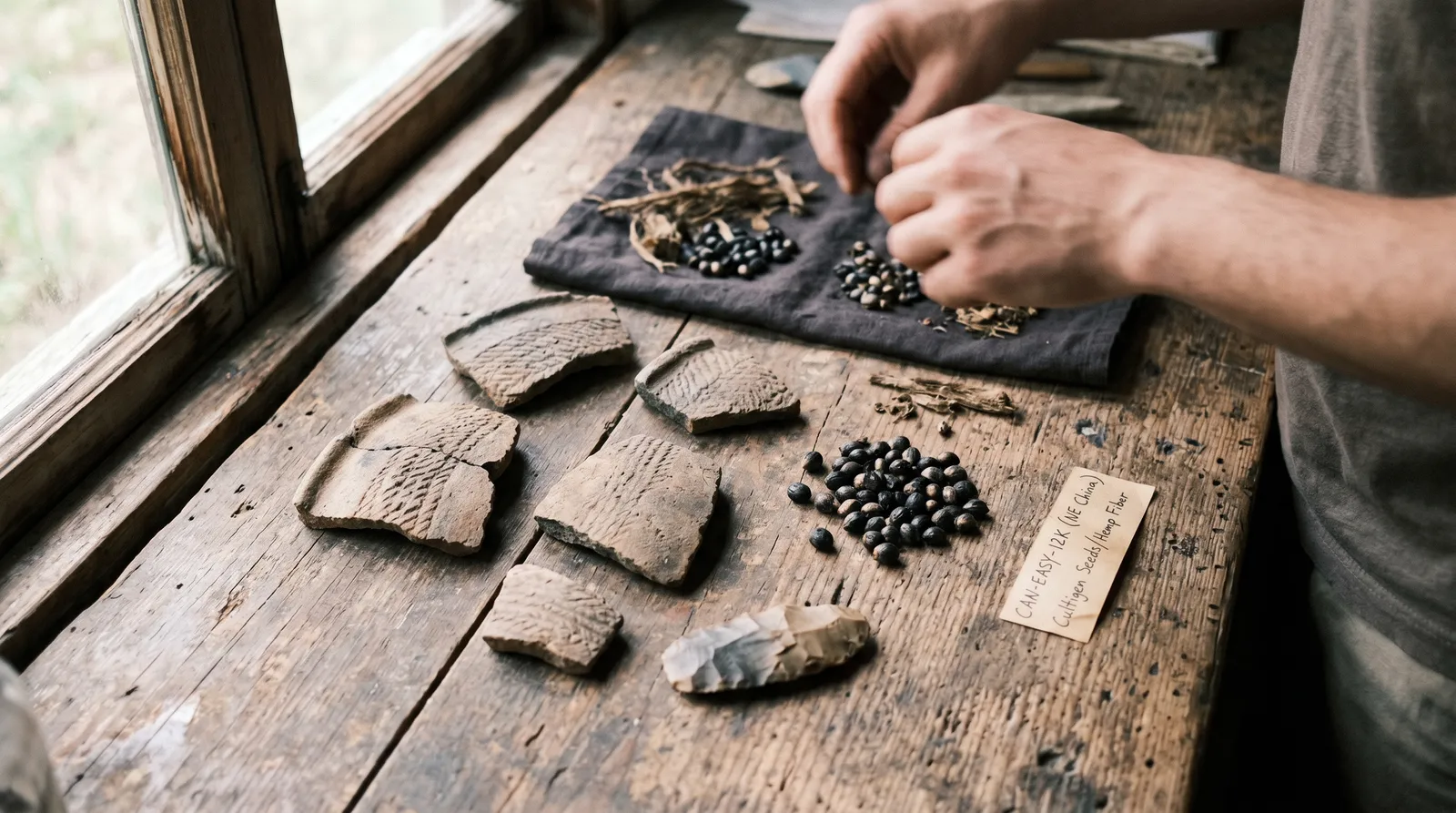 AZARIUS · Há 2.700 anos em Jirzankal: a prova química mais antiga de canábis fumada